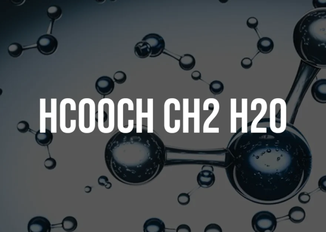 Understanding the Chemical Compound: hcooch ch2 h2o