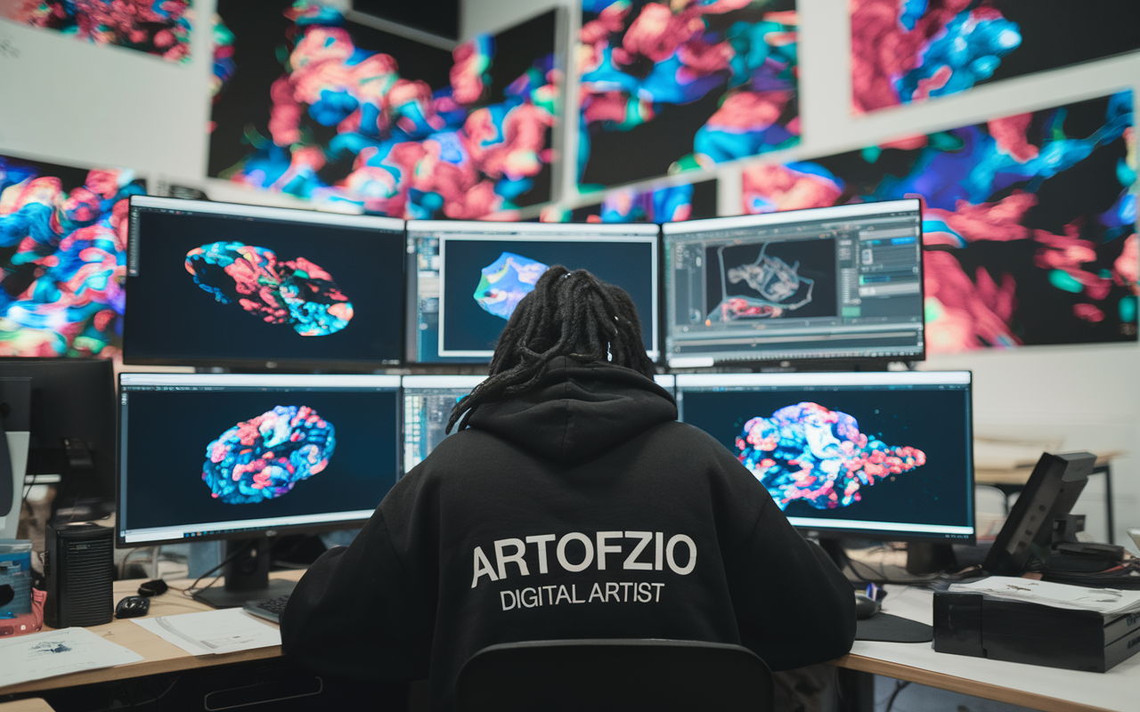 Artofzio redefines artistic expression with the digital masterstroke.